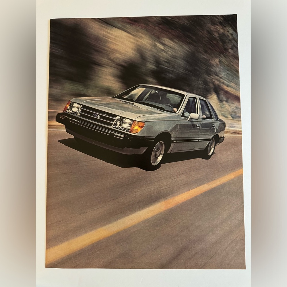 5/$20 1984 Ford Tempo magazine print ad